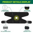 thumbnail image 6 of Adjustable Knee Brace for Women and Men with Side Stabilizers & Patella EVA Pads, Open Patella Support for Meniscal Tear, Knee Pain Relief, 6 of 6