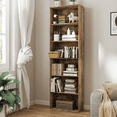 thumbnail image 5 of BREEZEHEAT Bookshelves Floor Standing 6 Tier 70in Tall 21.85in wide for Home Office, Black, 5 of 8