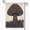 A, variant on XaaKee Garden Flags, Teal Cones Spores Mushroom Theme, Double-sided High-Quality White Linen Small Garden Flags For Outside, Seasonal Yard Decoration 12x18Inch