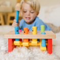 thumbnail image 4 of Banco de madera Toy Melissa & Doug Deluxe con mazo, 4 of 5