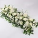 thumbnail image 3 of 100cm 50cm Flores de boda artificiales Pared de hierro Arco Telón de fondo Suministros de decoración Seda falsa Peonía Rosa Fila Mesa Centro de mesa Arreglar, 3 of 4
