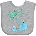 thumbnail image 3 of Inktastic Cute Pisces the Fish Zodiac Sign Boys or Girls Baby Bib, 3 of 4