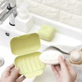 thumbnail image 4 of Creative Soap Box For On The Go, Handmade, Waterproof And Leak-proof, With Green Closure, 4 of 5