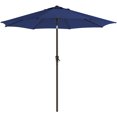 thumbnail image 1 of Songmics 7 Foot Outdoor Patio Umbrella, Blue, 1 of 7