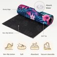 thumbnail image 6 of Round Area Rugs 4Ft, Tropical Plants Non-Slip Washable Circle Rugs Carpet, Summer Floral Monstera Palm Leaf Vintage Indoor Outdoor Rug Floor Mats Throw Runner for Bedroom Living Room Bathroom, 6 of 8