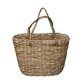 thumbnail image 2 of D-Art Collection Wicker Magazine Basket with straps, 2 of 2