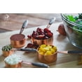 thumbnail image 3 of Akurn 10-Piece Measuring Cup and Spoon Set, Includes 5 Measuring Cups and 5 Measuring Spoons, Copper-Plated Stainless Steel Measuring Cups and Spoons with Gray Non-Slip Silicone Grips, Dishwasher Safe, 3 of 7