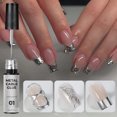 thumbnail image 3 of Metallic Gel Liner, High Density 5ml Easy To Use Metallic Nail Art Gel Liner  for Nail Salon, 3 of 7