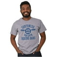 thumbnail image 4 of Sentenced To Life Behind Bars Cyclist Plus Size Crewneck Graphic Tee Shirt Brisco Brands 2X, 4 of 5