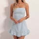 thumbnail image 1 of Mini vestido elegante para mujer estilo Sexy vestido con volantes y tirantes traje de vacaciones ajustado Hugtrwg Para estrenar, 1 of 6