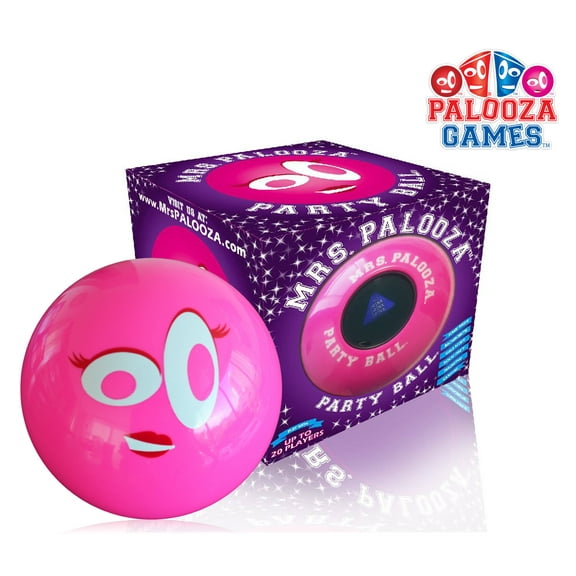 Drink-A-Palooza Mr. & Mrs. PALOOZA BALLSâ„¢ - Ultimate Party Game for 20 Players, Fun Drinking Games