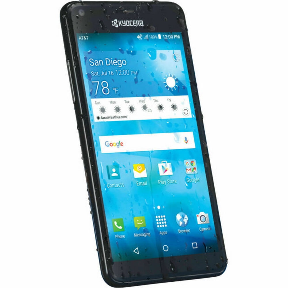 Kyocera Hydro SHORE | Grade B+ | Cricket | Black | 8 GB | 5.0 in Screen