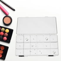 SWETRACE 1Set Small Jewelry Box 18-Compartment Design for Earrings and Beads Transparent Plastic Storage