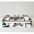 thumbnail image 3 of Duck Hunting Throw Blanket Mallard Duck Blanket Fishing and Hunting Themed Fleece Blanket for Kids Boys Girls Wild Animal Flying Duck Fuzzy Blanket Rustic Farmhouse Wild Theme Sherpa Blanket 60"X80", 3 of 5