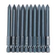 thumbnail image 2 of 10 Puntas De Destornillador De Aire, 10 Puntas De Destornillador De 6,3 Mm, Diámetro De Vástago De 0,2 Pulgadas, No Es Fácil De Deslizar, Longitud Total De 3 Pulgadas Para ANGGREK 12345678, 2 of 8