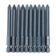 thumbnail image 3 of 10Pcs Electric Screwdriver Bits S2 Alloy Steel Blue with Magnetic Accessories 75 x 6.3mm, 3 of 5