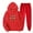 2-Red, variant on Aoochasliy Womens Pants Plus Size 2PCS Long Sleeve Pullover Hoodies Sweatshirt and Sweatpants Fall Winter Suit