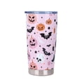 thumbnail image 2 of Insulated Tumbler, Halloween Tumbler, Stainless Steel Tumbler, Halloween Coffee Tumbler, Spill Proof Tumbler with Straw, 7X3.5 Inch Portable Travel Car Cup with Fun, 2 of 4