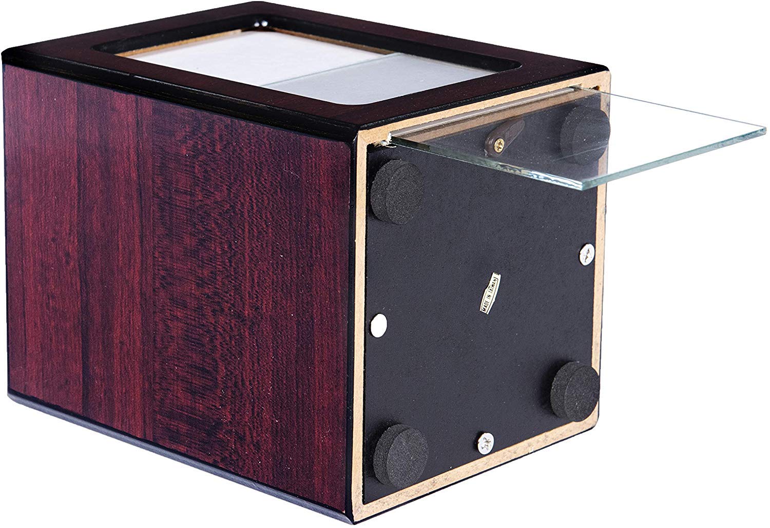Society Collection-Small-Photo Pet/Keepsake Cremation Urn-Cherry Finish