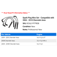 thumbnail image 2 of Spark Plug Wire Set - Compatible with 2004 - 2010 Chevrolet Aveo - AC Delco, 2 of 2