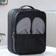 thumbnail image 1 of Bolsa de zapatos de viaje portátil de 3 capas, artículos de tocador multifunción, artículos diversos, ropa interior, bolsas, organizador de zapatos, accesorios de almacenamiento, 1 of 5