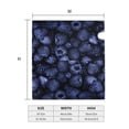 thumbnail image 4 of Picia Blue-Purple Raspberries Magnetic Mailbox Cover Standard Size-21x18 in, 4 of 9