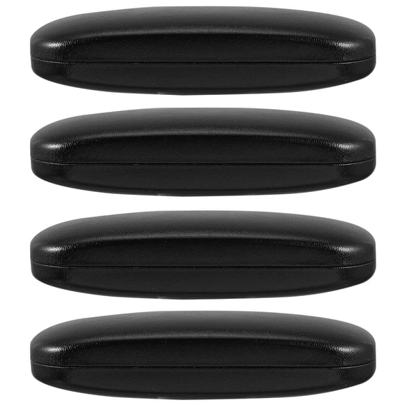 1 Set 4pcs PVC Premium Sunglasses Sungasses Metal Eyeglasses Casos (color al azar)