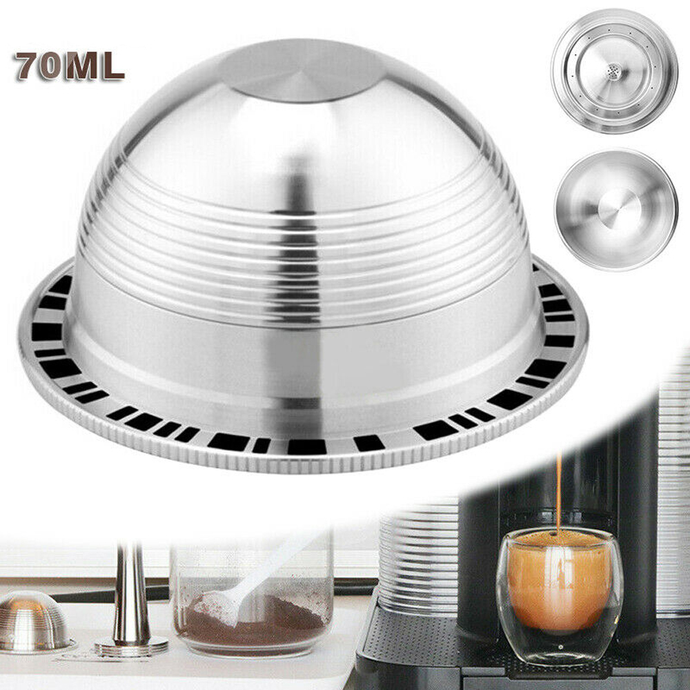Reusable Coffee Capsule Cup Filter Set 