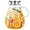 2500ml, variant on Glass Pitcher with Lid,88 Ounces -2500ml with Precise Scale Line, Hot/Cold Water Jug, Juice and Iced Tea Beverage Carafe with Lid