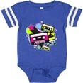 thumbnail image 3 of Inktastic The 80s Cassette Tapes Boys or Girls Baby Bodysuit, 3 of 5