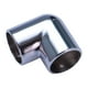 thumbnail image 1 of Conector de esquina de tubo redondo de aleación de aluminio de 25 mm para perchero de exhibición de ropa 2 vías, 1 of 9