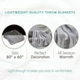 thumbnail image 4 of Elegant Comfort Glow in the Dark Lightweight Throw Blanket-All Season Decorative Perfect Gift for Kids Throw Blankets, 50 X 60 inches, Star Moon, 4 of 4