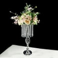 thumbnail image 2 of Necvior Crystal Tassel Beads Candle Holder Flower Vase Holder Ornament Home Decor, 2 of 20