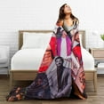 thumbnail image 4 of Blanket Michael Actors B. Jordans Throw Flannel Blankets Warm Soft Cozy Fuzzy Air Conditioning Blanket for Living Room Sofa Bed Gift Blankets for All Seasons 30"x40", 4 of 6