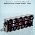 thumbnail image 5 of Commercial Eighth 8 Channel Electronic Countdown Kitchen Timer Digital Button Timing Reminder Restaurant Loud Clock US, 5 of 6
