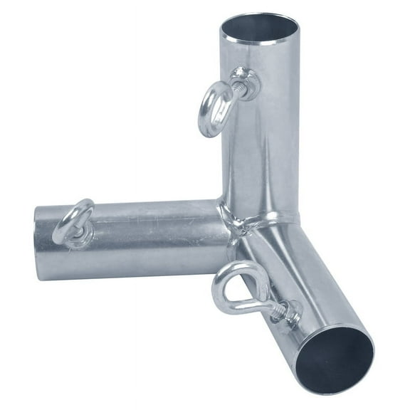 AHC 7566656 P3L 1.5 x 1.5 x 1.5 in. Dia. Galvanized Steel Canopy Fitting