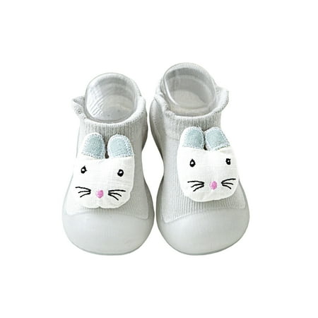

Wilcliar Baby Socks Shoes 6M-3T Toddler Walking Shoes Non Slip 3D Animal Sneakers for Boys Girls