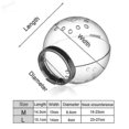 thumbnail image 4 of Capuche de Chat en Forme de Boule Anti Morsure Respirant Transparent Masque Anti Léchage Tête Couverture de Protection, 4 of 5