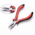 thumbnail image 2 of 2 Pack 45 Steel Jewelry Bead Crimper Tools Crimping Press Plier for Jewelry Making Red, 2 of 6