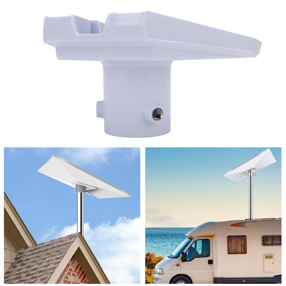Adaptador de tubería de Internet Satelital, Asa Platón de Montaje SEGURO DE LA SABERÍA SATELITILIBLE PLACA DE ADAPTADOR DE 360 PROCESOS RESTENTE AL AGUA PARA LA APARADA