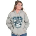thumbnail image 3 of New Hampshire Land Of Glorious Winter Unisex Fleece Graphic Zip Up Hoodie Brisco Brands 2X, 3 of 5