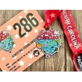thumbnail image 2 of Race Through South Carolina Medal and Bib, 2 of 3