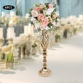 thumbnail image 4 of 6* Crystal Flower Vases Acrylic Flower Stands Rack w/Crystal Chain For Wedding Party Table Centerpieces, 4 of 15