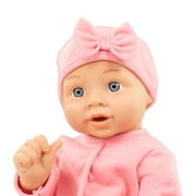 My Sweet Love Newborn Baby Doll Play Set, Rose Pink Outfit, 14-inch Doll, 8 Pieces Included