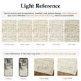 thumbnail image 2 of BERTHMEER 5'x7' Area Rugs for Living Room Rugs for Bedroom Kitchen Non Slip Washable Vintage Beige Carpets Oriental Distressed Office Dorm Dining Room Traditional Distressed Throw Rugs, 2 of 7