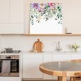 thumbnail image 6 of Eucalyptus Flower Wall Art Painting on Canvas, Sage Green Botanical Boho Leaf Pink Canvas Art Home Prints Wall Art Framed Modern Artwork for Living Room Bedroom Wall Decor 16x16in, 6 of 9