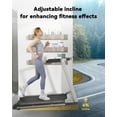 thumbnail image 5 of Dpforest 3 in 1 Folding Treadmill,Treadmill with 6% Incline,Speed Range 10mph,350lbs Weight Capacity, 5 of 9