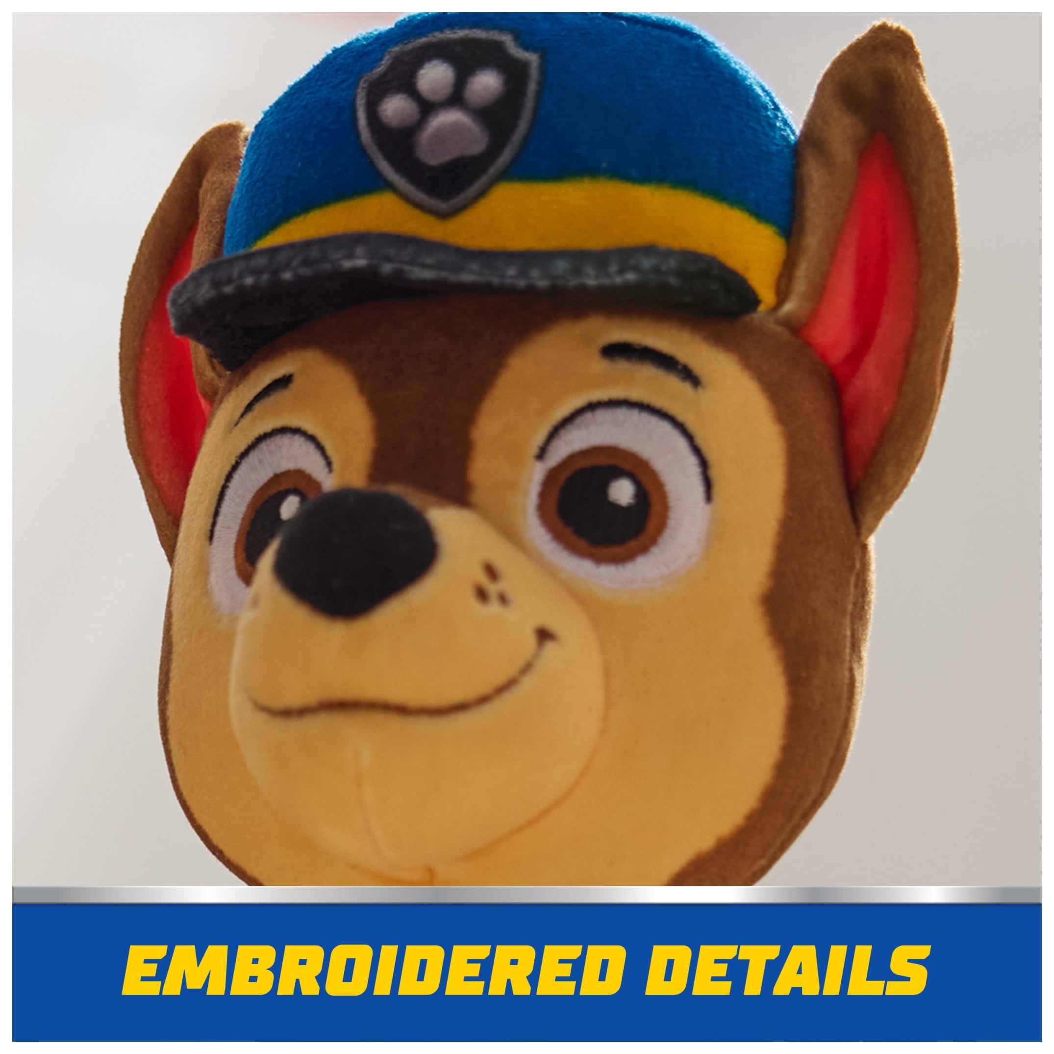 PAW Patrol Premium Plush Chase 7.5-Inches Tall with Super Soft Fur for Kids Ages 3+