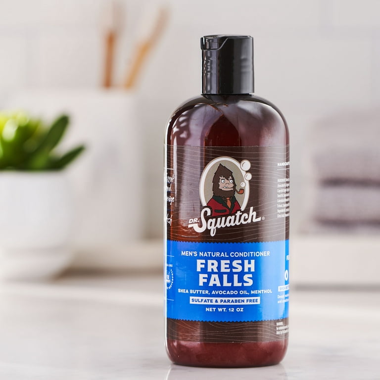 Dr. Squatch Men's Natural Shampoo Fresh Falls, Sulfate & Paraben
