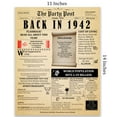 thumbnail image 4 of 82nd Birthday Party Decor Poster 82 Years Ago Back In 1942, 4 of 5